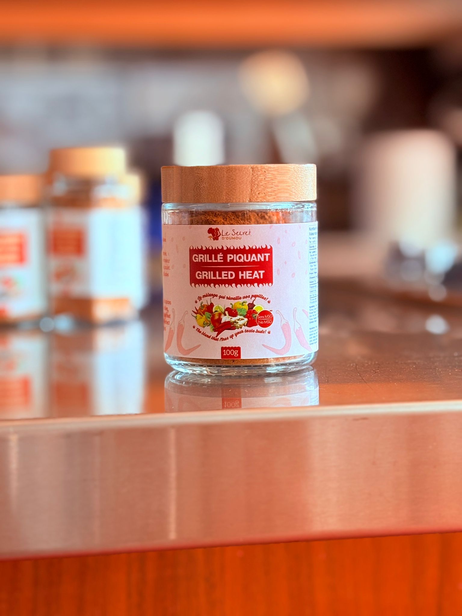 Grillé Piquant 100 g – Le Secret d’Oumou