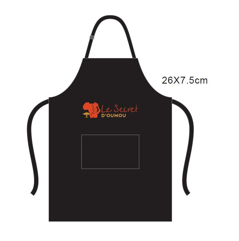 Tablier de Cuisine "Le Secret d’Oumou" – Alliez style et passion culinaire